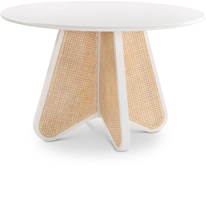 Butterfly - Solid Wood And Natural Cane Table