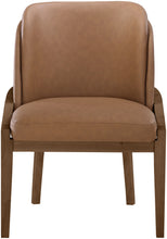 Load image into Gallery viewer, Navo - Vegan Leather Upholstered Dining Chair - Brown
