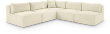 Load image into Gallery viewer, Shaggy - 5 Piece Modular Corner Armless Sectional
