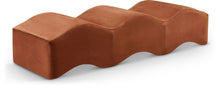 Load image into Gallery viewer, Wave - Velvet Bench
