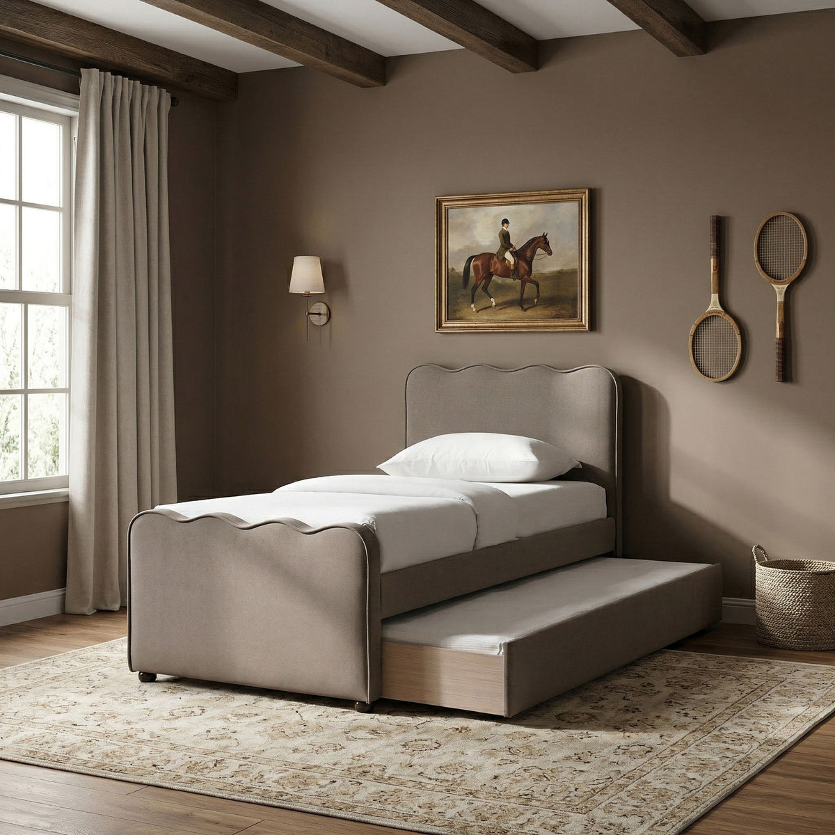 Gatsby - Upholstered Trundle Bed