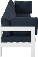 Load image into Gallery viewer, Nizuc - Outdoor Patio 4 Seat Modular Sofa With White Frame
