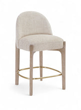 Load image into Gallery viewer, Torino - Counter Stool With Brushed Natural Base
