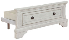 Load image into Gallery viewer, Robbinsdale - Twin Storage Ftbd w/Roll Slats - Antique White
