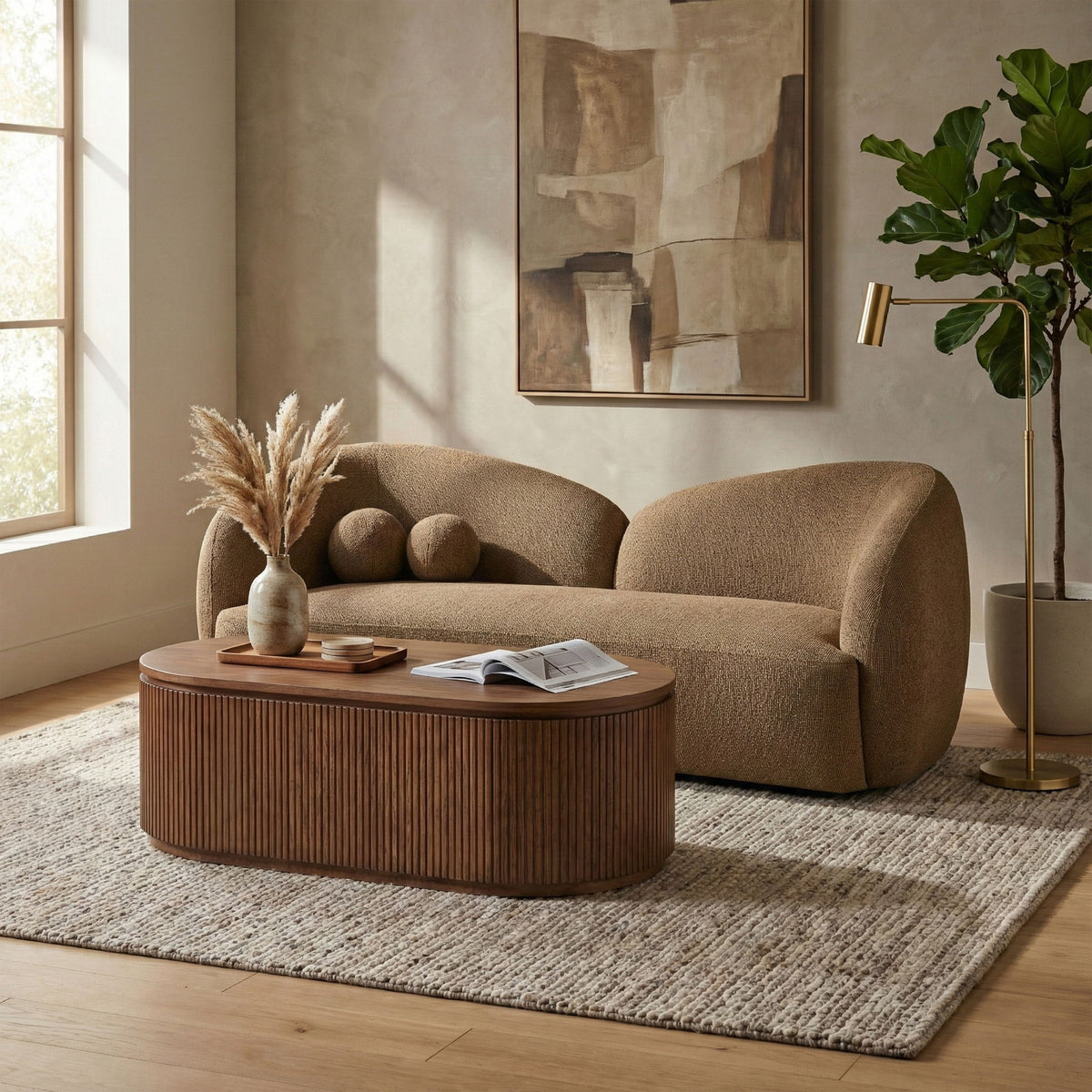 Elowen - Fabric Upholstered Sofa