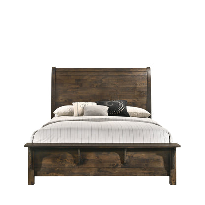 Blue Ridge - 6/0 California King Side Rails - Rustic Gray