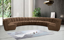 Load image into Gallery viewer, Infinity - 9 Piece Velvet Modular Sectional
