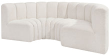 Load image into Gallery viewer, Arc - Boucle Fabric 4 Piece U-Shaped Modular Sofa
