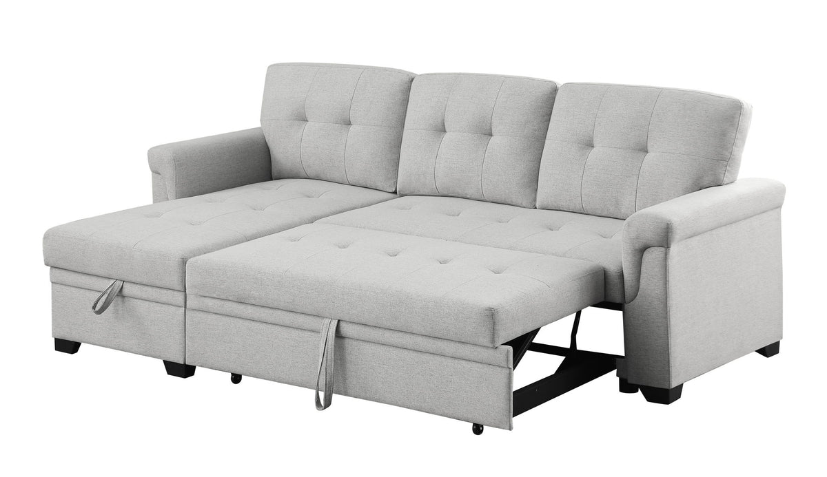 Sierra - Reversible Sleeper Sectional Sofa With Storage Chaise - Ego Home Furniture