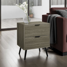 Load image into Gallery viewer, Modern Accent Table With Storage Drawers
