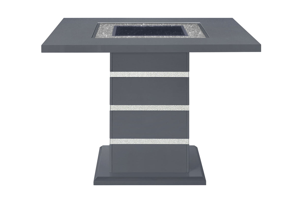 Monaco - Bar Table Top And Base - Dark Gray