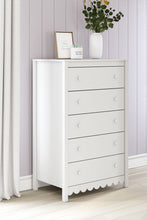 Load image into Gallery viewer, Hallityn - Five Drawer Chest - White
