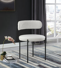 Load image into Gallery viewer, Beacon - Faux Leather Dining Chair With Black Legs (Set of 2)
