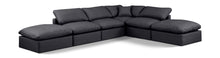 Load image into Gallery viewer, Indulge - Faux Leather 6 Piece Modular Armless Sectional
