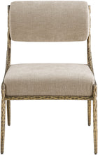 Load image into Gallery viewer, Bastille - Upholstered Dining Side Chair (Set of 2) - Brass Frame
