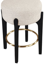 Load image into Gallery viewer, Torino - Backless Counter Stool With Brushed Black Base (Set of 2)
