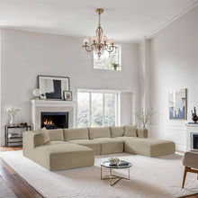 Load image into Gallery viewer, Shaggy - 6 Piece Modular Sectional With 2 Ottomans
