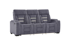 Load image into Gallery viewer, U1895 - P2 Reclining Sofa With IS And LED - Dark Gray
