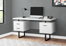 Load image into Gallery viewer, Computer Desk For Home Office, Laptop, Left, Right Set - Up, Storage Drawers, Contemporary &amp; Modern
