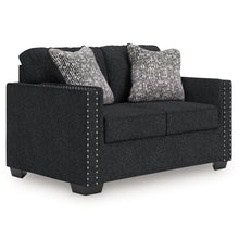 Load image into Gallery viewer, Jasmine Peaks - Loveseat - Coal

