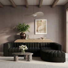 Load image into Gallery viewer, Rummi - Velvet Performance Fabric Upholstered 5 Piece Modular Sectional
