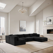 Load image into Gallery viewer, Shaggy - 6 Piece Modular U-Shaped Sectional

