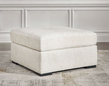 Load image into Gallery viewer, Chessington - Oversized Accent Ottoman - Ivory
