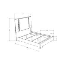 Load image into Gallery viewer, Moon - Modern Bed With LED Accent Lighting
