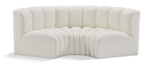Load image into Gallery viewer, Arc - Faux Leather 3 Piece Modular U-Shaped Sofa
