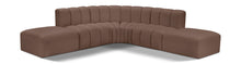 Load image into Gallery viewer, Arc - Faux Leather 6 Piece Corner Modular Sofa

