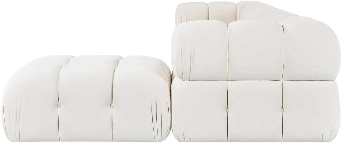 Orin - Fabric Velvet 5 Piece Modular Sectional