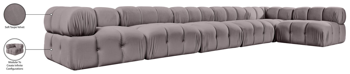 Orin - 6 Piece Modular Sectional (4 Modular Chairs, 2 Corner Chairs)