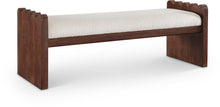 Load image into Gallery viewer, Sonia - Bench With Brown Base
