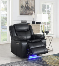 Load image into Gallery viewer, U100 - Power Reclining Chair With LED Light - Black
