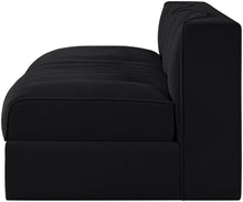 Load image into Gallery viewer, Rummi - Velvet Performance Fabric Upholstered 2 Piece Modular Armless Loveseat
