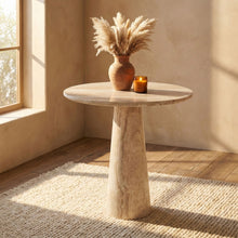 Load image into Gallery viewer, Fontelina - 30" Genuine Marble Bistro Dining Table
