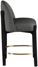 Load image into Gallery viewer, Torino - Counter Stool With Brushed Black Base

