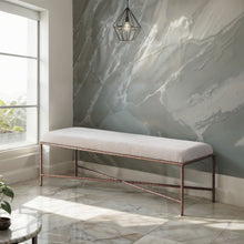 Load image into Gallery viewer, Valley - Bench With Bronze Frame
