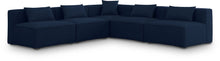 Load image into Gallery viewer, Cube - Linen 5 Piece Modular Corner Armless Sectional
