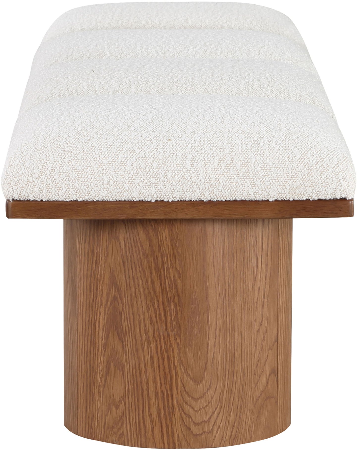 Pavilion - 4 Piece Modular Bench With Brown Base