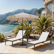 Load image into Gallery viewer, Amalfi - Patio Umbrella - Black Base / Black Pole
