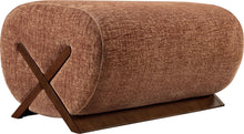 Load image into Gallery viewer, Akira - Fabric Upholstered Ottoman
