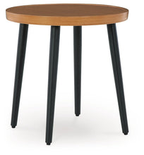 Load image into Gallery viewer, Horizon Hall - Round End Table - Two-tone Brown
