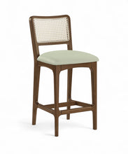 Load image into Gallery viewer, Atrium - Counter Stool With Brushed Brown Base (Set of 2)
