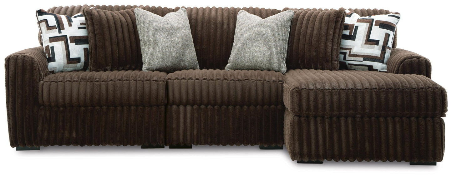 Midnight-Madness - Sectional - Chocolate