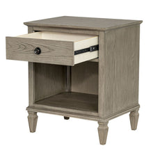 Load image into Gallery viewer, Victoria - Nightstand With Open Storage
