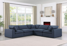 Load image into Gallery viewer, Comfy - 5 Piece Linen Modular Corner Sectional
