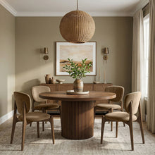 Load image into Gallery viewer, Velora - Upholstered Dining Chair (Set of 2) - Brown Base
