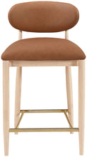 Load image into Gallery viewer, Riccio - Stool - Natural And Gold Frame

