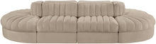 Load image into Gallery viewer, Rummi - Oval Velvet Performance Fabric Upholstered 8 Piece Modular Sectional
